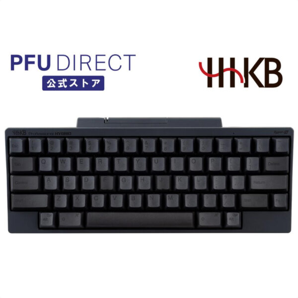 Happy Hacking Keyboard HHKB Professional Hybrid Type-S Black - English Layout Nikmati Pengalaman Mengetik yang Nyaman dan Presisi (Jumlah tombol