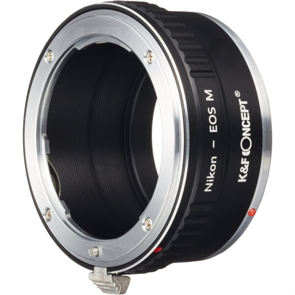 K & F Concept Lens Mount Adapter Adaptor KF-NFEM (Nikon F mount lens to Canon EF-M) Ubah Kamera Canon EF-M Anda Menjadi Lebih Fleksibel/ Luwes
