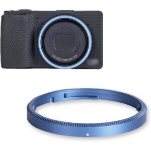 JJC GN-2 Aluminum Alloy Ring Cap for Ricoh GR IIIx Tutup Cincin Aluminium Bergaya Eksklusif untuk Kamera Anda