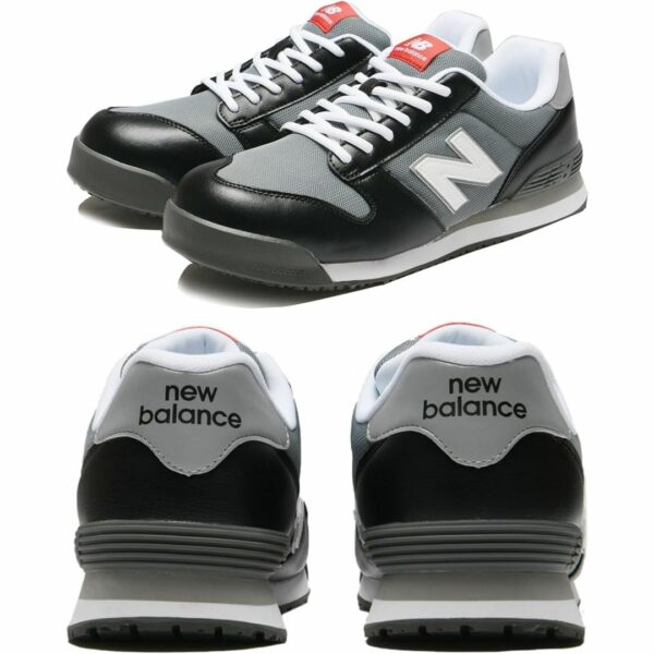 Sepatu New Balance Portland Black Grey White PL-281