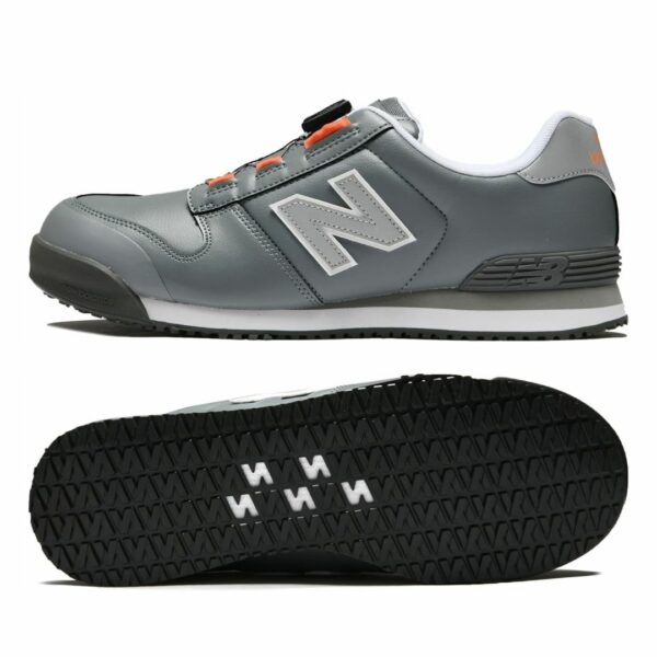 Sepatu New Balance Boston Grey White Grey BS-818