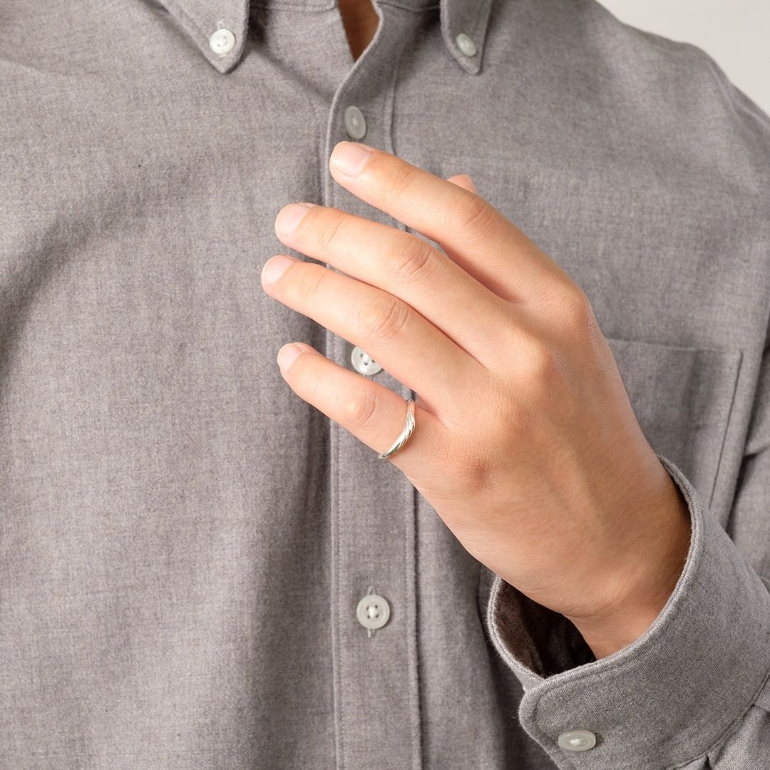 Gintama Ring Sakamoto Tatsuma Silver