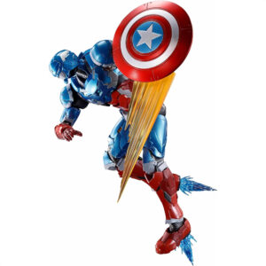 Figure SHFiguarts Captain America Tech on Avengers 150mm MARVEL BANDAI asli