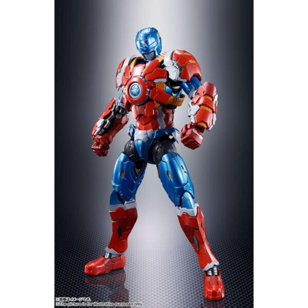 Figure SHFiguarts Captain America Tech on Avengers 150mm MARVEL BANDAI asli