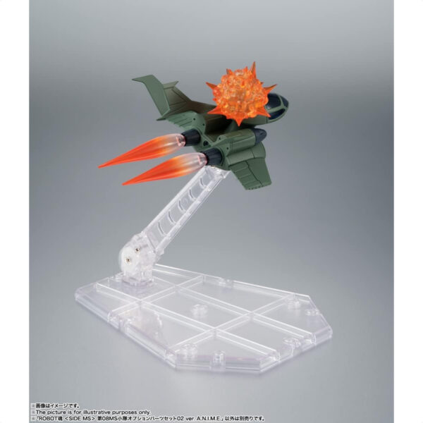 Figure Robot Spirit Platoon Side MS 08 MS Platoon Option Parts Set 02 Version A.N.I.M.E. ABS BANDAI superior