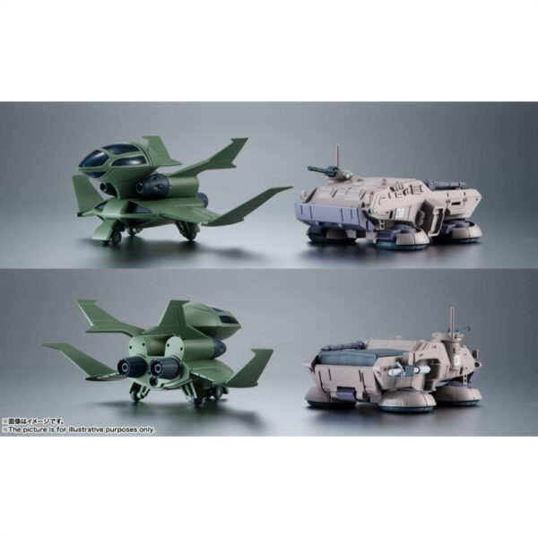 Figure Robot Spirit Platoon Side MS 08 MS Platoon Option Parts Set 02 Version A.N.I.M.E. ABS BANDAI superior