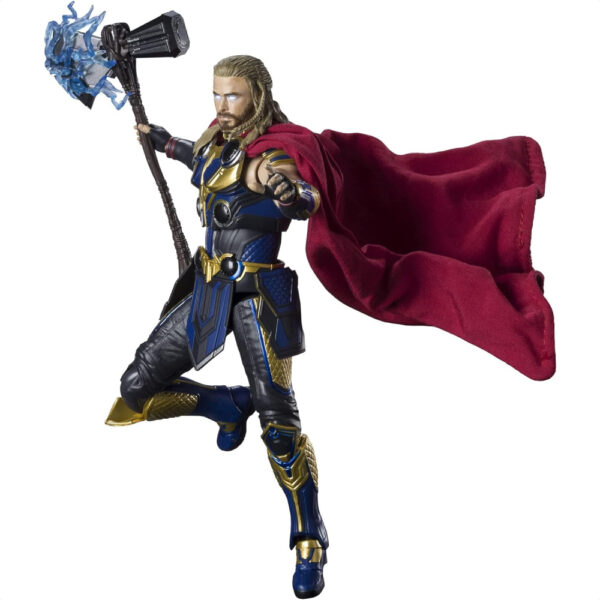 Figure SHFiguarts Thor Love and Thunder Marvel (Thor Love & Thunder) 165mm Bandai detail gila abis