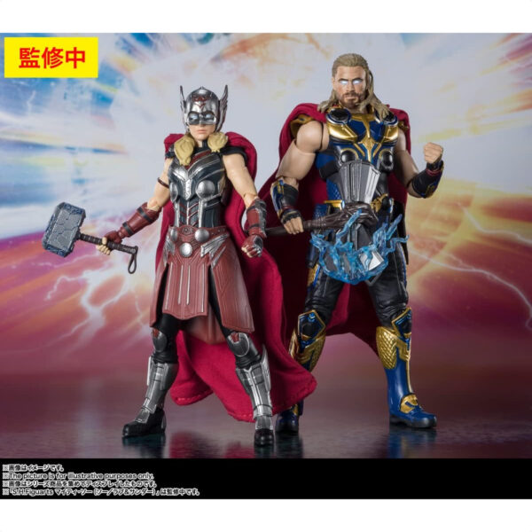 Figure SHFiguarts Thor Love and Thunder Marvel (Thor Love & Thunder) 165mm Bandai detail gila abis