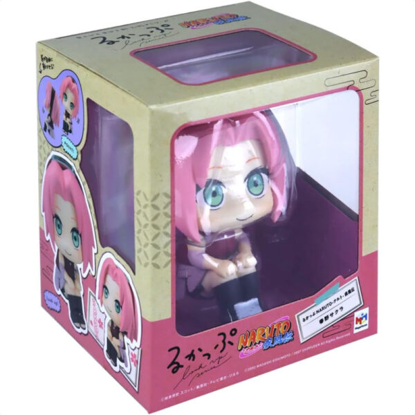 Figure Rukappu Naruto Shippuden Sakura Haruno 110mm Mega House Banpresto mantul