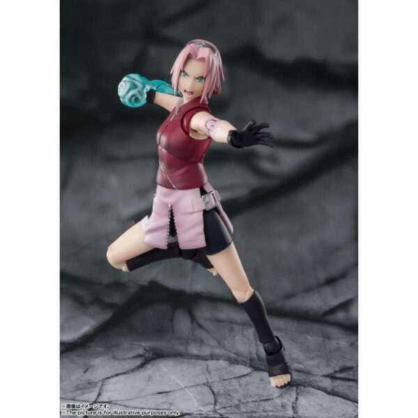 Figure SHFiguarts Sakura Haruno S.H. Figuarts 135mm Naruto Shippuden BANDAI orisinil