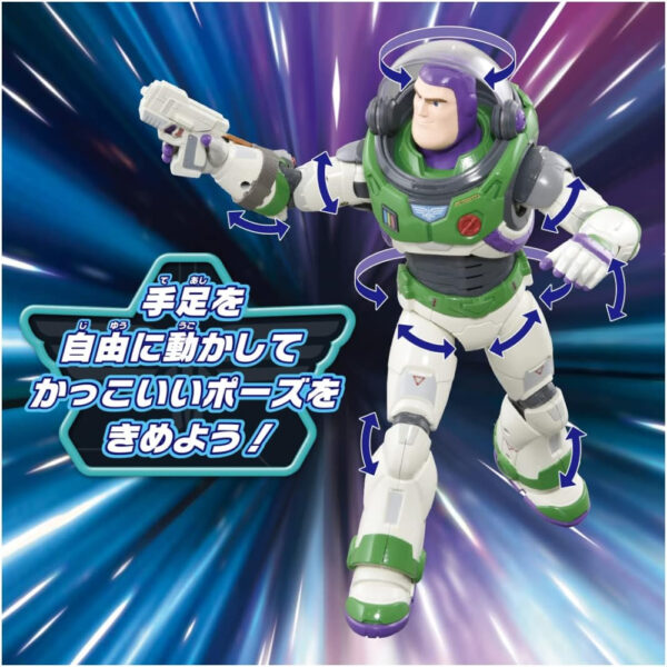 Takara Tomy 2022 Talking Buzz Lightyear Disney Pixar Action Figure terkenal