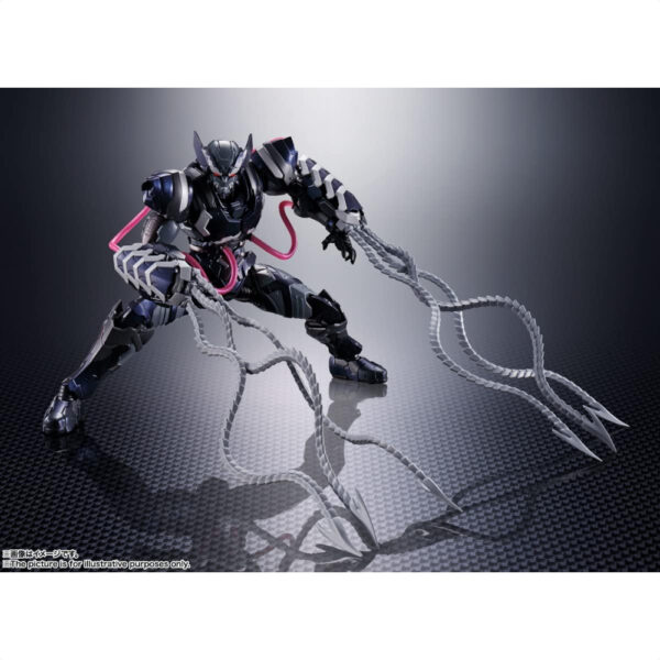 Figure S.H. Figuarts Tech on Avengers Venom Symbiot Wolverine Marvel 160mm Tamashii Nations terjamin