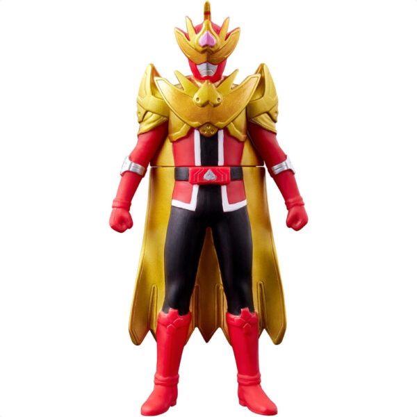 Figure Kotaro Sentai Don Brothers Sentai Hero Series Gold Momotaro Bandai besar ukuran 17.5cm