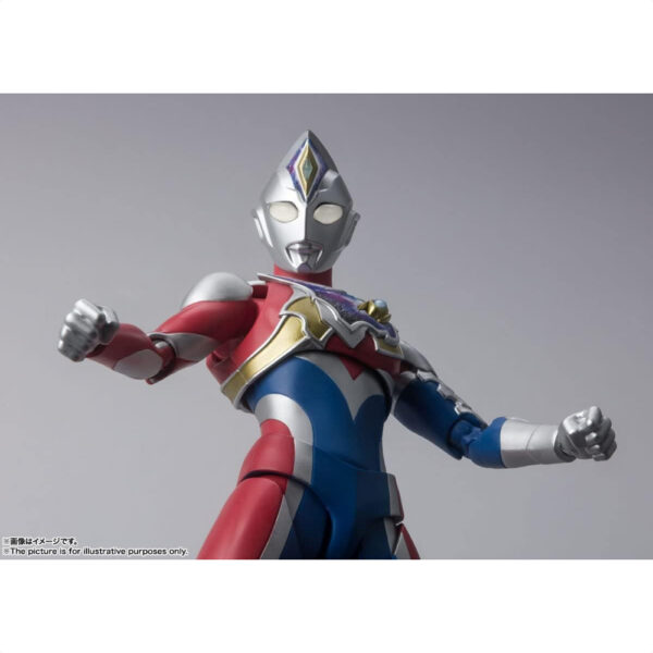 Figure S.H. Figuarts Ultraman Decker Flash Type 150mm resmi Official TAMASHI NATIONS, BANDA