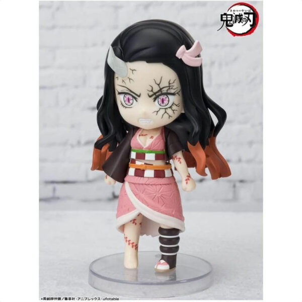 Figure mantul Figuarts Mini Nezuko Kamado demonization 90mm TAMASHII NATIONS