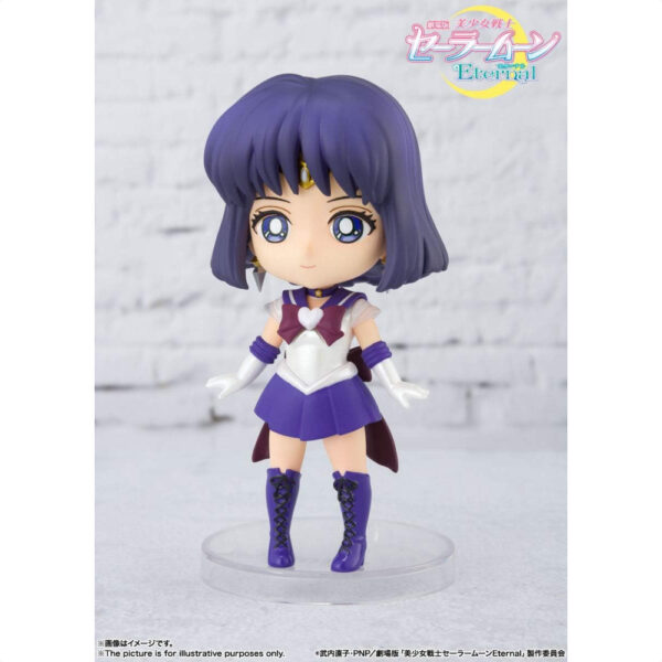 Figure anime Mini Figuarts Sailor Moon Super Sailor Saturn 80mm TAMASHII NATIONS jaminan belanja sampai