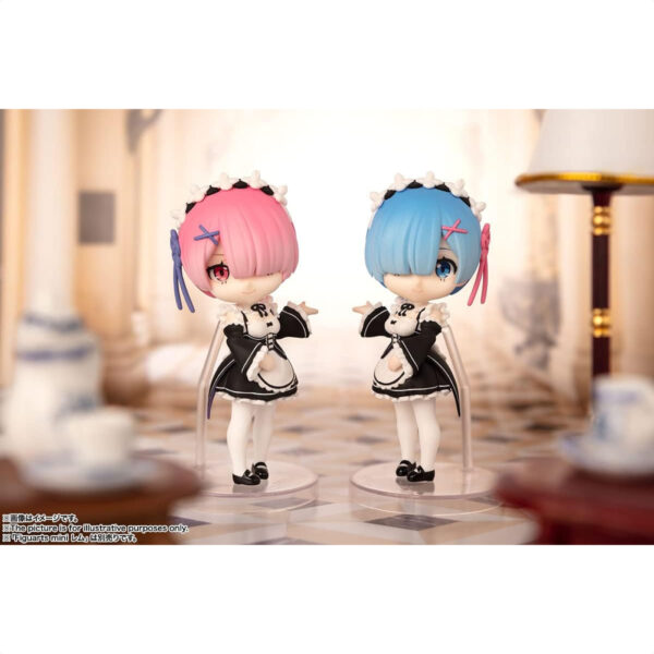 Figure anime Re:ZERO Figuarts Mini Ram 90mm TAMASHII NATIONS Dapatkan sekarang dan lengkapi koleksimu