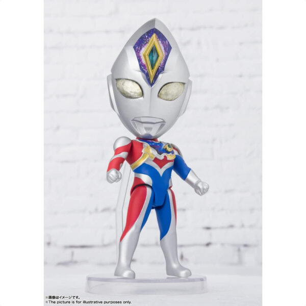 Action Figure Figuarts Mini Ultraman Decker 100mm Pahlawan Berkilau di Genggamanmu! TAMASHII NATIONS