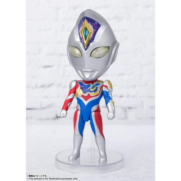 Action Figure Figuarts Mini Ultraman Decker 100mm Pahlawan Berkilau di Genggamanmu! TAMASHII NATIONS