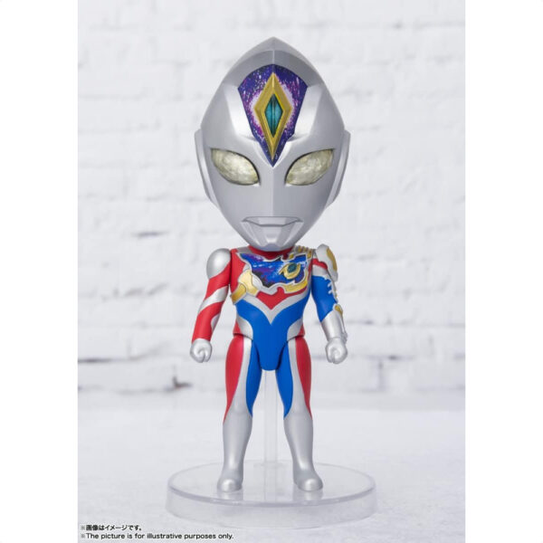 Action Figure Figuarts Mini Ultraman Decker 100mm Pahlawan Berkilau di Genggamanmu! TAMASHII NATIONS