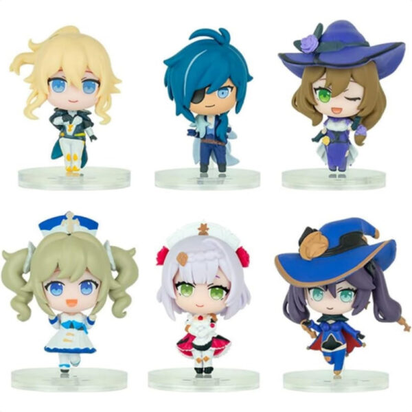 Bushiroad Genshin Impact Collection Figure Vol.3 6 set Dapatkan 6 Figur Lucu dan Buku Mini!