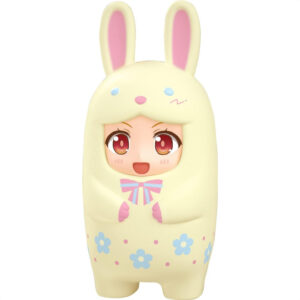 Nendoroid More Face Parts Case Rabbit Happiness Simpan dan Tampilkan Bagian Wajah Nendoroid Anda dengan Casing Kigurumi 100mm GOODSMILE