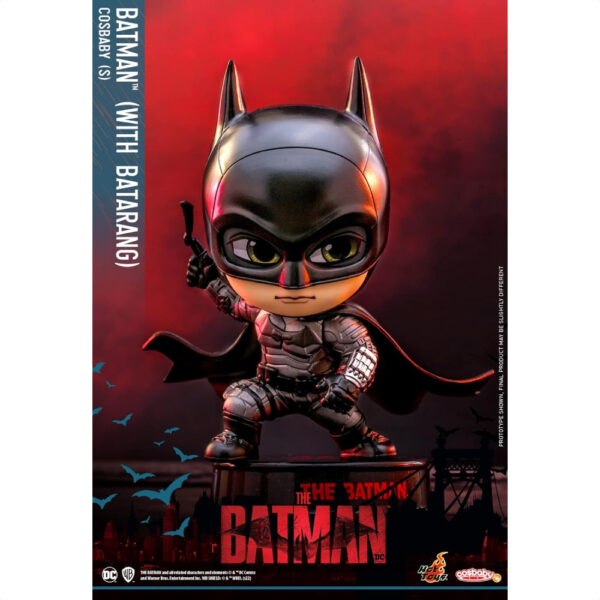 Cosbaby Kos Baby The Batman Batman (Batrang) Size S 120mm Hot Toys Sosok Lucu dan Menggemaskan untuk Koleksi Anda!