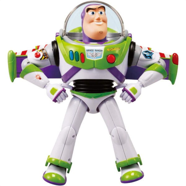 Takara Tomy Real Size Talking Figure Toy Story Buzz Lightyear 270mm Rasakan Keajaiban Ukuran Asli yang Bisa Bicara!