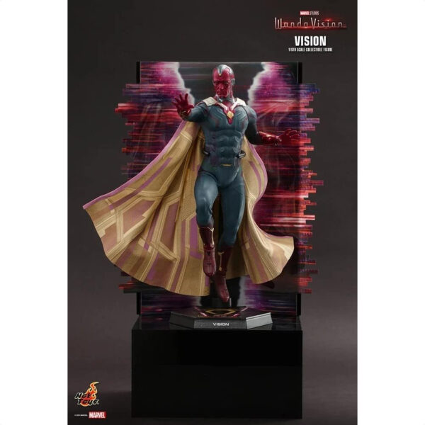 HOT TOYS Wanda Vision TV MASTERPIECE VISION Skala 1/6 Figure Vision yang Menakjubkan