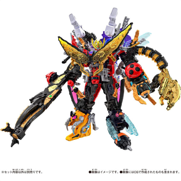 Bandai DX Robo King Ohger DX Tarantula Knight 270mm Rasakan Kekuatan yang Menakjubkan