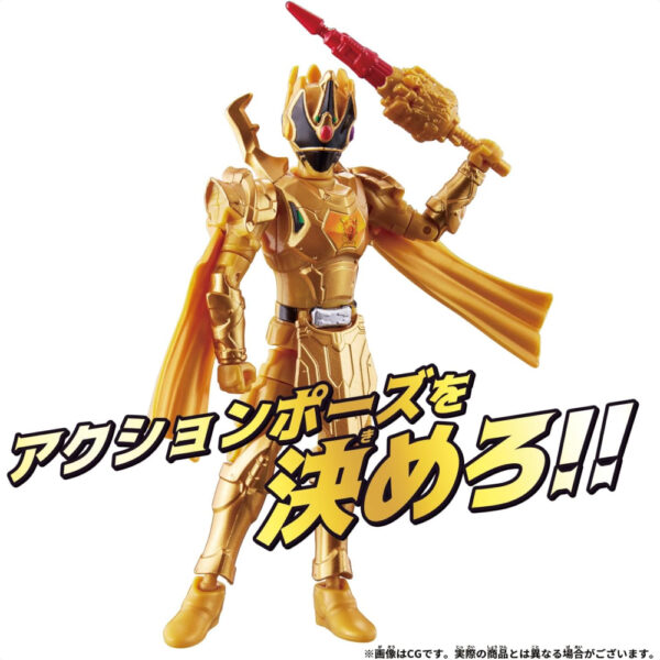 Bandai Action Hero Osama Sentai King Ohger King Kuwagata 120mm Pahlawan Aksi Raja Kumbang Rusa Auger!