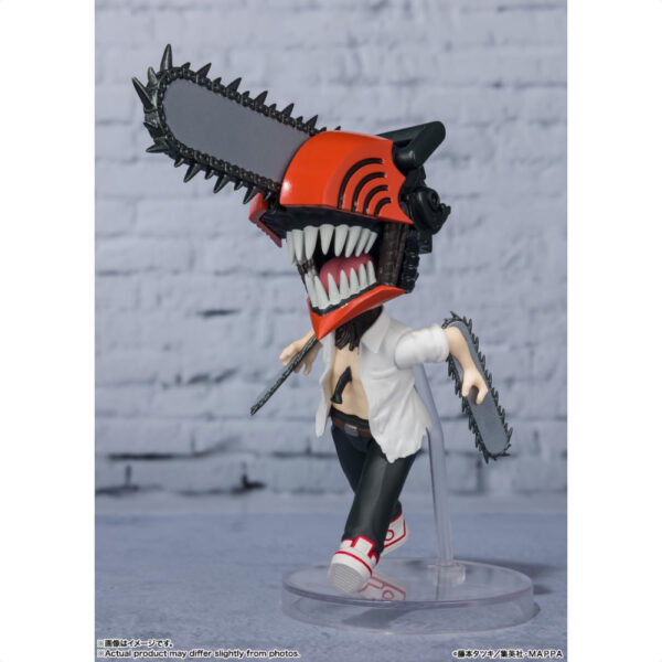 Bandai Figuarts Mini Chainsaw Man 90mm Bawalah Iblis Kualitas Tinggi Gergaji ke Telapak Tanganmu!