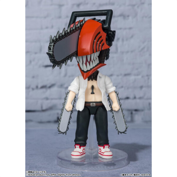 Bandai Figuarts Mini Chainsaw Man 90mm Bawalah Iblis Kualitas Tinggi Gergaji ke Telapak Tanganmu!