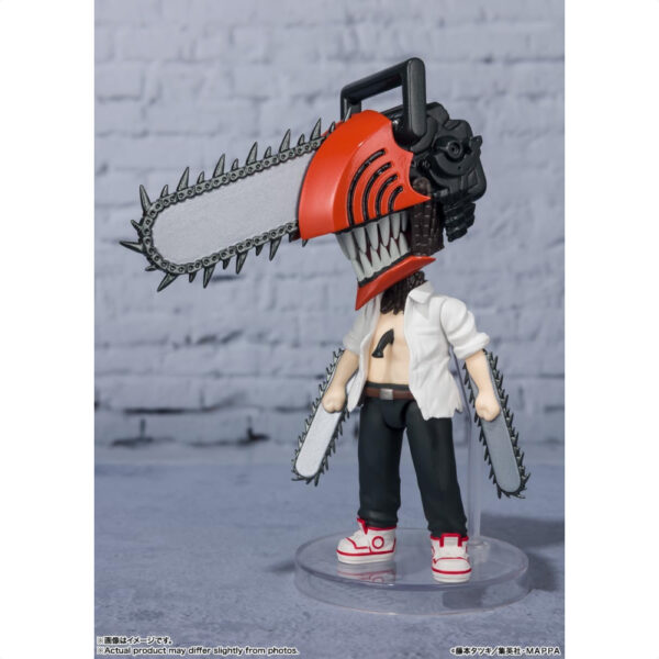 Bandai Figuarts Mini Chainsaw Man 90mm Bawalah Iblis Kualitas Tinggi Gergaji ke Telapak Tanganmu!