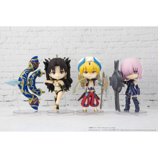 BANDAI SPIRITS Figuarts mini Fate/Grand Order - Absolute Demonic Front: Babylonia - Mash Kyrielight 90mm Bawalah Keseruan Karakter Orisinil Tercinta Anda!