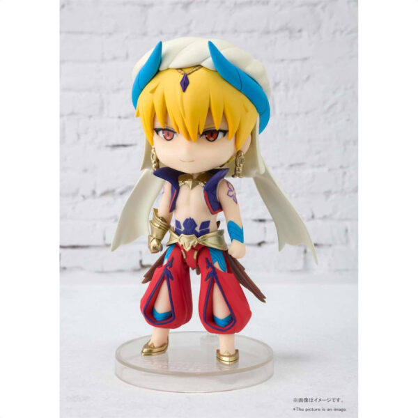 BANDAI SPIRITS Figuarts mini Fate/Grand Order - Absolute Demonic Front: Babylonia - Gilgamesh 90mm Raja Para Pahlawan Telah Hadir!