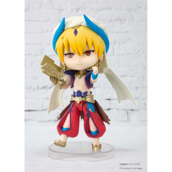 BANDAI SPIRITS Figuarts mini Fate/Grand Order - Absolute Demonic Front: Babylonia - Gilgamesh 90mm Raja Para Pahlawan Telah Hadir!