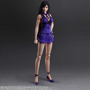 Square Enix Final Fantasy VII Remake PLAY ARTS Kai Tifa Lockhart Dress Ver 250mm Figur Aksi yang Memukau!