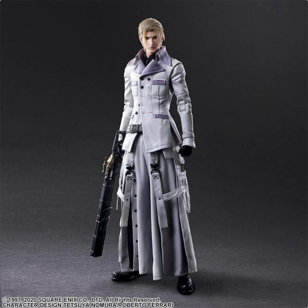 Square Enix Final Fantasy VII Remake PLAY ARTS Kai Rufus Shinra 267mm: Figur Aksi yang Menakjubkan!