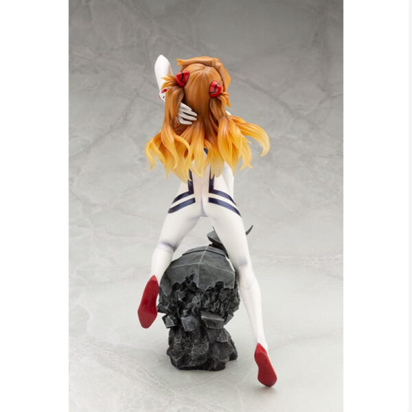 Kotobukiya Shikinami Asuka Langley Shin Evangelion the Movie Deep Ocean Dive Pressure Prototype Plug Suit Ver. 20cm Pilihan Koleksi Figur yang Cerdas