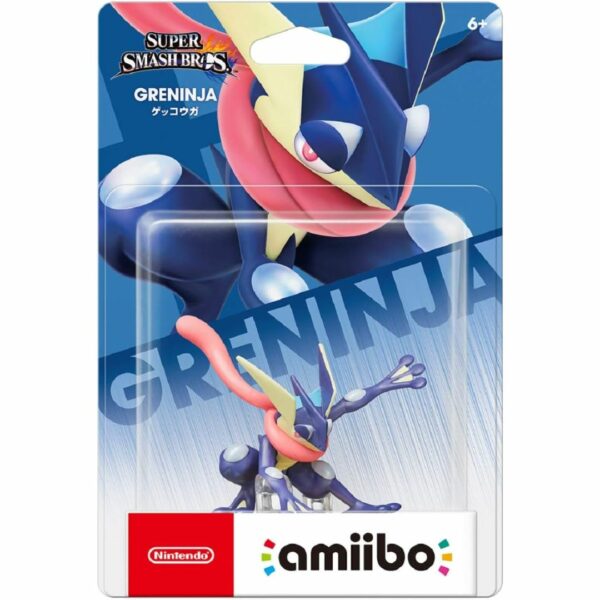 Nintendo Amiibo Greninja Figure (Super Smash Bros. Series) (2015) Stok Terbatas