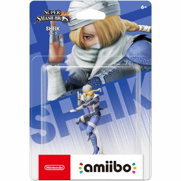 Nintendo Amiibo Sheik Figure (Super Smash Bros. Series) (Nintendo Wii U, Nintendo 3DS) Stok Terbatas