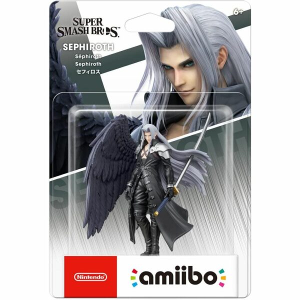 Nintendo Amiibo Sephiroth Figure (Super Smash Bros. Series) (Nintendo Wii U, Nintendo 3DS) Stok Terbatas