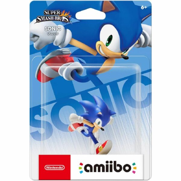 Nintendo Amiibo Sonic Figure (Super Smash Bros. Series) (Nintendo Wii U, Nintendo 3DS) Stok Terbatas  !!