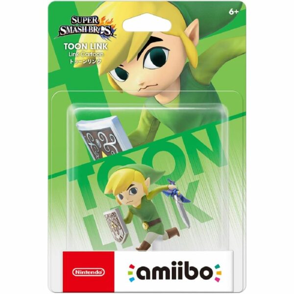 Nintendo Amiibo Toon Link Figure (Super Smash Bros. Series) (Nintendo Wii U, Nintendo 3DS) Stok Terbatas  !!