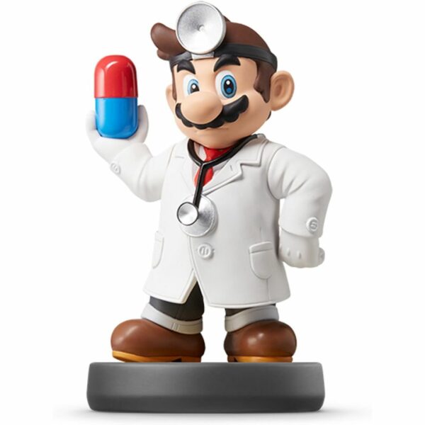 Nintendo Amiibo Dr Mario Figure (Super Smash Bros. Series) (Nintendo Wii U, Nintendo 3DS) Stok Terbatas