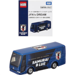 TAKARA TOMY Tomica Japan National Football Team Bus JFA's DREAM: Dukung Tim Besar Favorit Anda! 80mm