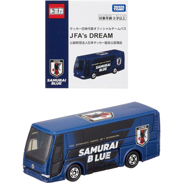 TAKARA TOMY Tomica Japan National Football Team Bus JFA's DREAM