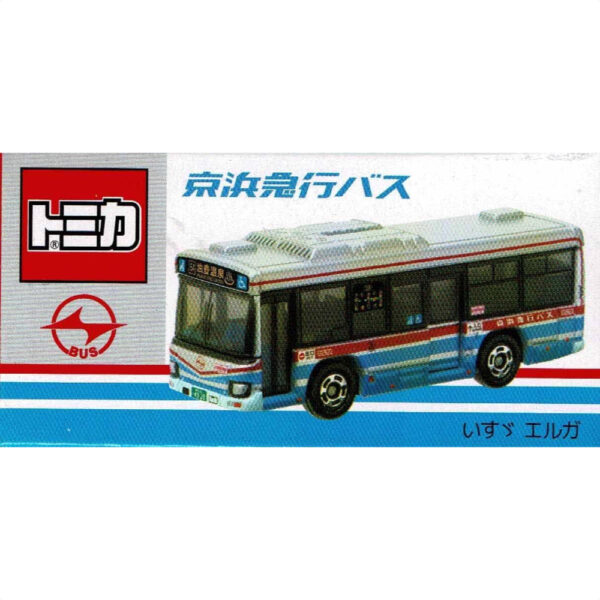 Takara Tomy Tomica Keikyu Bus Department Store Keihin Express Bus Mitsubishi Fuso Aero Star Eco Hybrid Koleksi Bus Mini yang Menarik 80mm