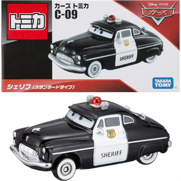 Takara Tomy Tomica Sheriff Disney Pixar Cars (Standard Type) C-09 Bawa Semangat Baru Radiator Springs ke Rumah Anda!